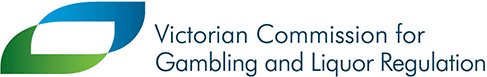 Logo victorian commission gambling liquor racing