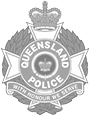 Logo queensland police grey